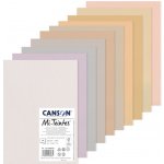 Canson Mi-Teintes listy A4 10 archů 160g 31032S052 Pastelové barvy – Sleviste.cz