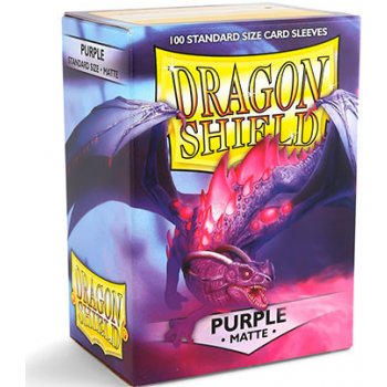 Dragon Shield Matte Purple obaly 100 ks