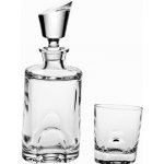 Crystalite Bohemia Set na whisky Quadro 6+1 340 ml – Zboží Dáma