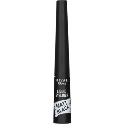 RIVAL Loves Me Oční linky tekuté 01 black matt 4 ml – Zboží Dáma