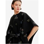 Desigual PONCHO THREADFLOR MILAN negro – Zboží Mobilmania