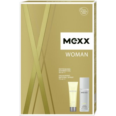 Mexx Woman deodorant sklo 75 ml + sprchový gel 50 ml dárková sada – Zbozi.Blesk.cz