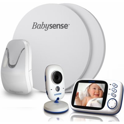 Luvion Platinum 3 s monitorem dechu Babysense 7