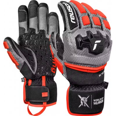 Reusch Worldcup Warrior GS blck/silver/fluo red 25/26 – Zboží Mobilmania