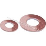 7373-12/50 Cupálová podložka vnější průměr 23 mm, vnitřní průměr 11 mm, tloušťka 2 mm – Sleviste.cz