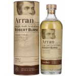 The Arran Malt Robert Burns Single Malt Scotch Whisky 43% 0,7 l (tuba) – Hledejceny.cz