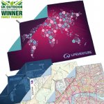 Lifeventure osuška Printed Soft Fibre Trek - Striped Planks 90 x 150 cm – Zboží Mobilmania