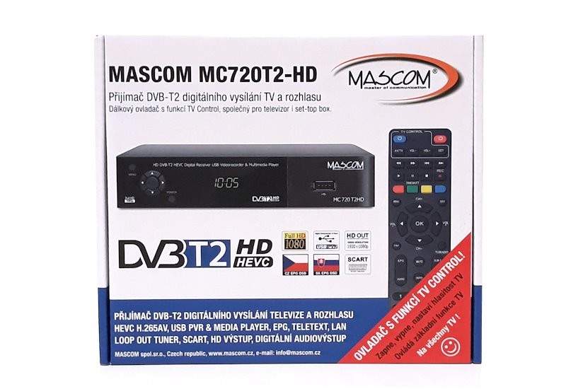 Mascom MC720T2 HD od 643 Kč - Heureka.cz