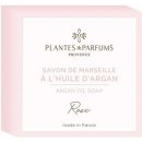 Plantes et Parfums de Provence mýdlo s BIO arganovým olejem Rose 100 g