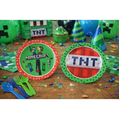 Godan Talíře papírové Minecraft Příští generace 23 cm – Hledejceny.cz