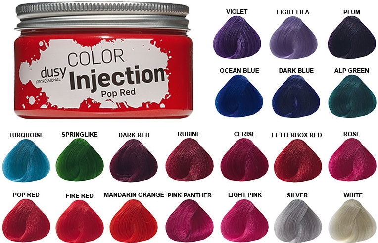 Dusy Color Injection přímá pigmentová barva pop Red červená 115 ml od 200  Kč - Heureka.cz