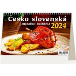 Stolní Česko-slovenská kuchařka 2024 – Zboží Mobilmania