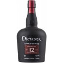 Rum Dictador Rum 12y 40% 0,7 l (holá láhev)
