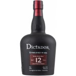 Dictador Rum 12y 40% 0,7 l (holá láhev) – Hledejceny.cz