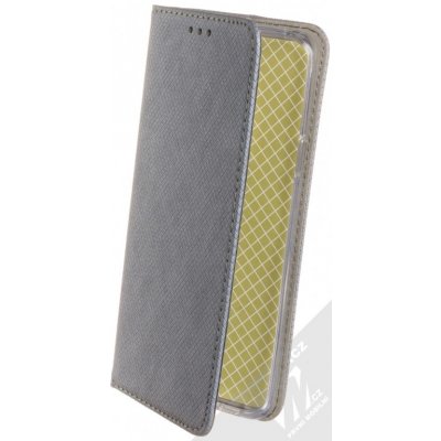 Pouzdro Sligo Smart Magnet Samsung Galaxy S9 Plus kovově šedé – Zboží Mobilmania
