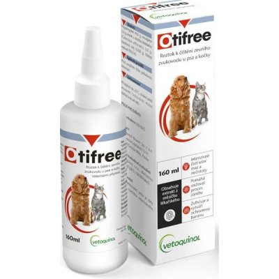 Vetoquinol Otifree čistič uší 160 ml – Hledejceny.cz