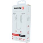 SWISSTEN Audio adaptér Lightning/Jack (samice) 0.15m – Zboží Mobilmania