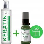 Clinical Keratin hloubková regenerační vlasová kúra 100 ml + arganový olej 20 ml dárková sada – Sleviste.cz
