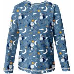 WAMU Dětské tričko s dlouhým rukávem MEDVÍDCI NA MĚSÍCI – Zboží Dáma