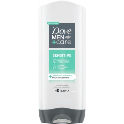 Dove Men+ Care Sensitive sprchový gel 400 ml – Zboží Dáma
