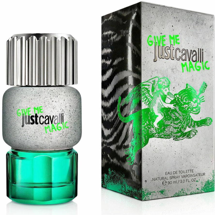 Roberto Cavalli Just Cavalli Give Me Magic toaletní voda pánská 90 ml