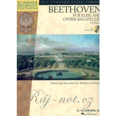 Für Elise And Other Bagatelles + Audio Online pro sólo klavír od Ludwig van Beethoven – Zbozi.Blesk.cz