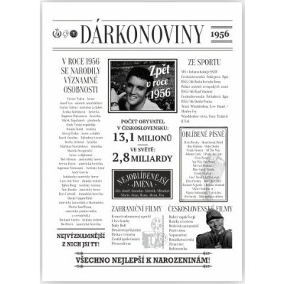 Dárkonoviny z roku 1956 originální retro přání – Hledejceny.cz