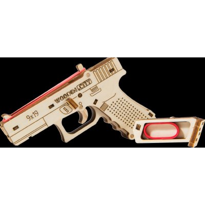 WOODEN CITY 3D puzzle Pistole Guardian GLK-19, 30 ks – Zboží Dáma