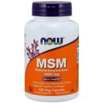 Now Foods MSM Methylsulfonylmethan 1000 mg 120 kapslí – Hledejceny.cz