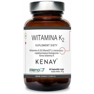 Kenay Vitamin K2 MenaQ7 100 µg 60 kapslí – Hledejceny.cz