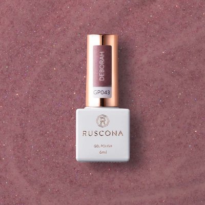 Ruscona gel lak DEBORAH 043 6 ml – Zboží Dáma