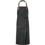 Exner Dlouhá pracovní zástěra s laclem EX198 Black Washed – Hledejceny.cz