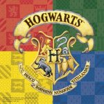 Procos papírové ubrousky Harry Potter Hogwarts Houses 33x33cm 20ks – Hledejceny.cz