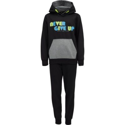 Lewro ELIEL chlapecká tepláková souprava černá – Zboží Dáma