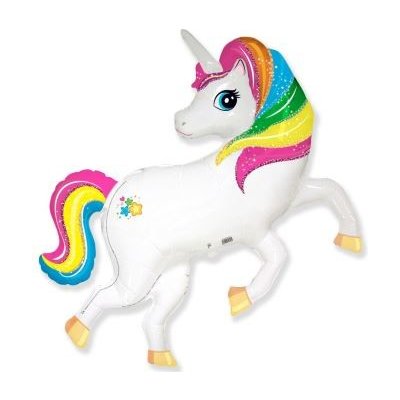 Balón foliový Jednorožec UNICORN 90 cm – Zboží Dáma