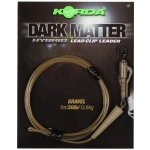 Korda Koncová Montáž Dark Matter Leader vel.8 Ring Swivel 40 lb 50 cm Weed – Zboží Dáma