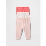 GAP Baby kalhoty 3 kusy růžová – Zboží Dáma