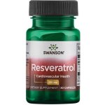 Swanson Resveratrol 100 mg 30 kapslí – Zbozi.Blesk.cz