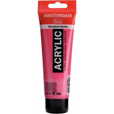 Royal Talens Amsterdam akrylové barvy 120 ml 1 ks 366 Quinacridone rose – Hledejceny.cz