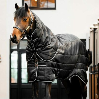 Horseware Deka stájová Easy Layer Plus s odnímatelným krkem černá – Zbozi.Blesk.cz