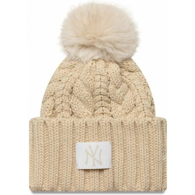 New Era Knit medium wmns MLB Cable wide beanie NEYYAN STN – Hledejceny.cz
