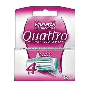 Wilkinson Sword Quattro for Women 3 ks