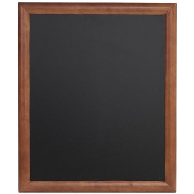 Securit Nástěnná popisovací tabule UNIVERSAL, 50 x 60 cm, tmavě hnědá – Zboží Mobilmania