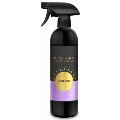 Real Gold Čisticí prostředek na koupelny s luxusní parfemací 550 ml – Zboží Dáma