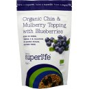 Superlife Bio Přírodní mix s kousky borůvek 200 g