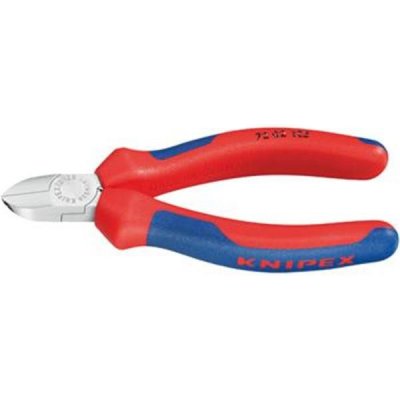 Knipex 72 02 125 - Kleště štípací boční 125mm na plasty, leštěné, Bi-plast rukojeti – Zbozi.Blesk.cz