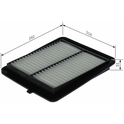 Vzduchový filtr BOSCH F 026 400 723 – Hledejceny.cz