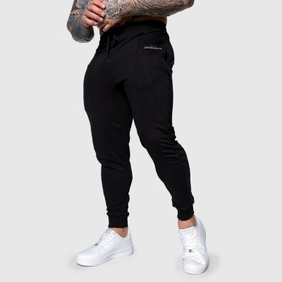 Iron Aesthetics pánské sportovní tepláky Flexi černé – Zboží Dáma