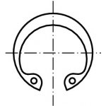 PROFISTYL DIN 472 Kroužek pojistný pro díru černý Varianta: DIN 472 Kroužek pojistný pro díru 52 mm – Sleviste.cz