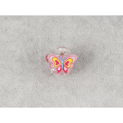 Průsvitný skřipec s motýlkem Barva: červená – Zboží Dáma